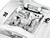 1966 Chevrolet Corvette #66 Racing Spirit White with Graphics Bigtime Muscle Series 1/24 Diecast Model Car Jada 35205