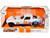 1966 Chevrolet Corvette #66 Racing Spirit White with Graphics Bigtime Muscle Series 1/24 Diecast Model Car Jada 35205