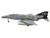 McDonnell Douglas F 4C Phantom II Fighter Bomber Aircraft Jolly Rogers Sundowners 2003 United States Navy 1/100 Diecast Model Airplane FS031A