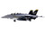 Boeing F A 18F Super Hornet Fighter Aircraft VFA 103 Jolly Rogers 75th Anniversary 2018 United States Navy 1/100 Diecast Model Airplane FS065C