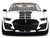2020 Ford Mustang Shelby GT500 #65 White with Black Top and Stripes Ford Performance Bigtime Muscle Series 1/24 Diecast Model Car Jada 35216