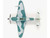 Yakovlev Yak 3 Fighter Aircraft 14th GvIAP VVS of the Baltic Fleet Semen Rogovoy Soviet Air Force 1944 Planes of World War II Series 1/72 Diecast Model Airplane Luppa LCM026