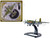 Martin B 26B Marauder Bomber Aircraft QQQQ 556th Bomb Squadron 387th Bomb Group United States Army Air Forces 1943 Planes of World War II Series 1/144 Diecast Model Airplane Luppa LCM040