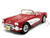 1959 Chevrolet Corvette Red 1/24 Diecast Model Car Motormax 73216