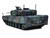 Leopard 2A4 Main Battle Tank with Snorkel NATO Camouflage German Army Armor Premium Series 1/72 Diecast Model Panzerkampf 12226PA