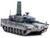 Leopard 2A4 Main Battle Tank with Snorkel 3 Tone Camouflage Ukrainian Army Armor Premium Series 1/72 Diecast Model Panzerkampf 12226PC