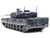 Leopard 2A4 Main Battle Tank with Snorkel 3 Tone Camouflage Ukrainian Army Armor Premium Series 1/72 Diecast Model Panzerkampf 12226PC