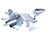 Sukhoi Su 30MKK Flanker G Fighter Aircraft #504 Russian Air Force Wing Series 1/72 Diecast Model Panzerkampf 14645PC