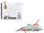 Eurofighter Typhoon FGR4 EF 2000 Aircraft No 41 R Squadron 100th Anniversary 2016 British Royal Air Force 1/72 Diecast Model JC Wings JCW-72-2000-010