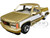 1992 GMC Sierra GT Pickup Truck Gold Metallic with White Sides American Classics Series 1/24 Diecast Model Car Motormax 73204GLD
