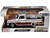 1966 Chevrolet C10 Fleetside Pickup Truck Silver Metallic with Brown Sides American Classics Series 1/24 Diecast Model Car Motormax 73355SIL