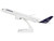 Airbus A350 900 Commercial Aircraft Lufthansa D AIXM White with Dark Blue Tail Snap Fit 1/200 Plastic Model Skymarks SKR1027