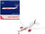 Airbus A350 900 Commercial Aircraft Air India VT JRH White with Tail Graphics 1/400 Diecast Model Airplane GeminiJets GJ2254