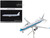 Airbus A321 Commercial Aircraft American Airlines Piedmont N581UW White with Blue Stripes Gemini 200 Series 1/200 Diecast Model Airplane GeminiJets G2AAL1293