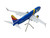 Boeing 737 800 Commercial Aircraft with Flaps Down Southwest Airlines Nevada One N8646B Blue with Tail Stripes Gemini 200 Series 1/200 Diecast Model Airplane GeminiJets G2SWA1267F