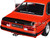 1984 BMW 635 CSI E24 Henna Red 1/18 Diecast Model Car Solido S1810301