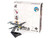 Messerschmitt BF 109G 6 Fighter Aircraft JG 51 Bulgaria 1944 German Luftwaffe 1/72 Diecast Model JC Wings JCW-72-BF109-002