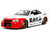 2002 Nissan Skyline GT R R34 RHD Right Hand Drive White with Red Graphics and Ryu Diecast Figure Street Fighter Video Game Anime Hollywood Rides Series 1/24 Diecast Model Car Jada 35114