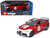Alfa Romeo Giulia GTAm #99 Red Metallic with Black Top White Graphics 1/18 Diecast Model Car Bburago 11049RD-99