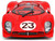 Ferrari 330 P4 #23 Lorenzo Bandini Chris Amon Ferrari S P A Winner 24 Hours of Daytona 1967 Racing Series 1/24 Diecast Model Car Bburago 26310