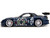 1993 Mazda RX 7 Dark Blue with Graphics and Kakashi Hatake Diecast Figure Naruto Shippuden 2009 2017 TV Series Anime Hollywood Rides Series 1/24 Diecast Model Car Jada 35349