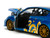 2012 Subaru Impreza WRX STI Blue Metallic with Graphics and Sonic The Hedgehog Diecast Figure Sonic The Hedgehog Hollywood Rides Series 1/24 Diecast Model Car Jada 35871