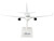 Boeing 737-900 Commercial Aircraft "Alaska Airlines" (N494AS) White with Blue Tail Snap Fit 1/130 Plastic Model Skymarks SKR875