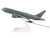 Boeing KC 46A Pegasus Aircraft United States Air Force N462KC Gray Snap Fit 1/200 Plastic Model Skymarks SKR995