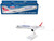Airbus A350 900 Commercial Aircraft Turkish Airlines TC LGJ White with Red Tail Snap Fit 1/200 Plastic Model Skymarks SKR1155