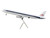 Airbus A321 Commercial Aircraft American Airlines Allegheny N579UW White with Blue Stripes Gemini 200 Series 1/200 Diecast Model Airplane GeminiJets G2AAL1297