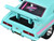 1969 Chevrolet Camaro Z/28 Light Blue with Pink Stripes Pro Street Limited Edition to 6250 pieces Worldwide 1/24 Diecast Model Car M2 Machines 40300-121A