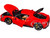 Ferrari 296 GTB Red Race Play Series 1/18 Diecast Model Car Bburago 16018RD