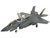 Lockheed Martin F 35B Lightning II Aircraft Black Death VMFA 542 MCAS Cherry Point 2023 United States Marine Corps Air Power Series 1/72 Diecast Model Hobby Master HA4622