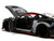2024 Ford Mustang Dark Horse Black with White Top and Mustang Horse Graphics Bigtime Muscle Series 1/24 Diecast Model Car Jada 35418