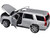 2017 Cadillac Escalade with Sunroof Silver Metallic 1/24-1/27 Diecast Model Car Welly 24084SIL