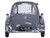 Heinkel Kabine Bubble Car Troy Gray 1/18 Diecast Model Car Oxford Diecast 18HE005