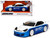Porsche 911 GT3 RS 996 #845 White and Blue Metallic Toyo Tires Hyper Spec Series 1/24 Diecast Model Car Jada 35492
