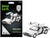 Model Kit DeLorean Brushed Metal Moderate Difficulty Steel Model Metal Earth MMS181
