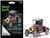 Model Kit 1925 Ford Model T Runabout Dark Red and Black Moderate Difficulty Steel Model Metal Earth MMS207