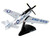 North American TF 51D Mustang Fighter Aircraft #655 Toulouse Nuts West Virginia Air National Guard United States  Air Force 1/100 Diecast Model Airplane Postage Stamp PS5342-9