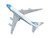 Air Force One Aircraft United States of America White with Blue Stripes Diecast Model Airplane Daron RT5734