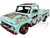 1966 Chevrolet C10 Fleetside Pickup Truck Light Green Rusted Weathered Treasures Series 1/24 Diecast Model Car Motormax 79073LTGRN