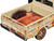 1972 Ford F 100 Pickup Truck Beige Rusted Weathered Treasures Series 1/24 Diecast Model Car Motormax 79074BG