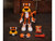 Chester Cheetah 5 5 Glow in the Dark Figure with Accessories and Alternate Head and Hands Flamin Hot Cheetos Crunchy Model Jada JA34049