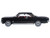 1963 Chevrolet Corvair Coupe Tuxedo Black with Red Interior 1/87 HO Scale Diecast Model Car Oxford Diecast 87CH63004