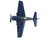 Grumman F8F Bearcat Fighter Aircraft Blue Angels #2 1946 United States Navy SkyMax Models Series 1/72 Diecast Model Hobby Master SM1011
