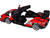McLaren Senna #22 Black with Red and White Graphics GT Racing Series 1/24 Diecast Model Car Motormax 73791