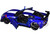 2019 Chevrolet Corvette ZR1 Blue Metallic and White Timeless Legends Series 1/24 Diecast Model Car Motormax 79356bl