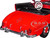 1955 Mercedes Benz 190 SL Red NEX Models Series 1/24 Diecast Model Car Welly 24118CW-RD