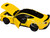 2024 Ford Mustang GT 5 0 Yellow with Black Top NEX Models Series 1/25 Diecast Model Car Welly 24123W-YL
